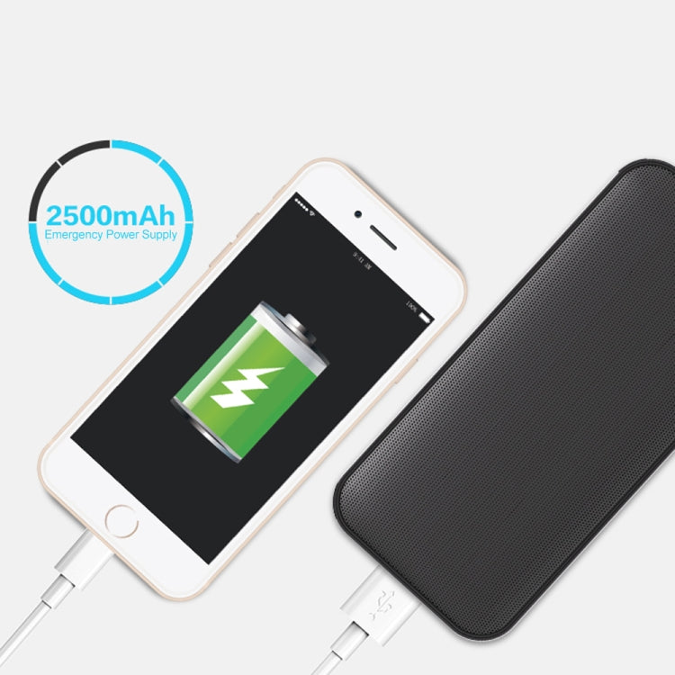 AEC BT-205 Portable Wireless Bluetooth Speaker Stereo Music Loudspeaker Built-in Microphone, Support TF Card(White) - free shipping - PMC TechLife - Order now!