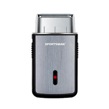 SPORTSMAN Multi-function Mini Shaver USB Rechargeable Razor(Silver) - Electric Shavers by PMC Jewellery | Online Shopping South Africa | PMC Jewellery