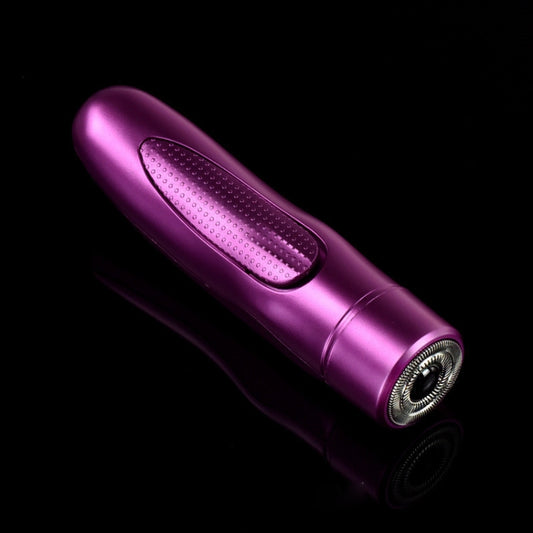 Mini USB Rechargeable Electric Razor Self-service Hair Clipper Shaver(Purple) - Electric Shavers by PMC Jewellery | Online Shopping South Africa | PMC Jewellery