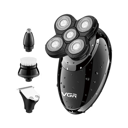 VGR V-302 5W 4 in 1 USB Multi-function Electric Shaver, Plug Type: EU Plug - Electric Shavers by VGR | Online Shopping South Africa | PMC Jewellery