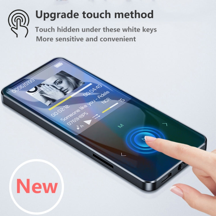 X2 16GB 1.8 inch Touch Screen Metal Bluetooth MP3 MP4 Hifi Sound Music Player (Black) - free shipping - PMC TechLife - Order now!