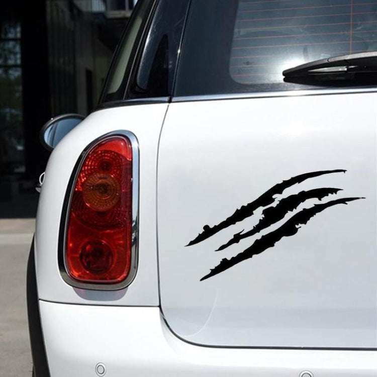 2 PCS Reflective Car Sticker Monster Scratch Stripe Claw Marks Car Auto Headlight Decoration Vinyl Decal Car Stickers, Size:40X12cm - free shipping - PMC TechLife - Order now!