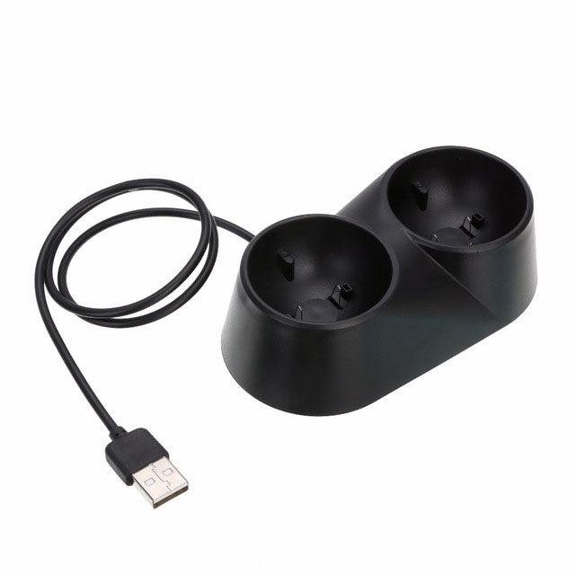VR Controller Charger Dual USB Dock Game Charging Station Stand for PS4 PSVR Move Tool - free shipping - PMC TechLife - Order now!