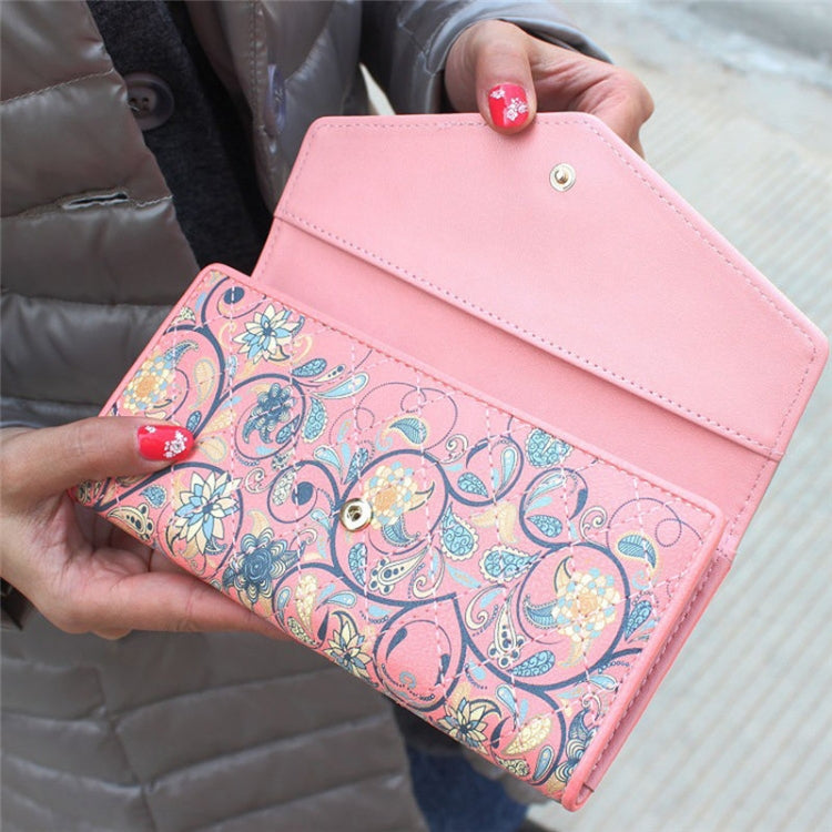 Fashion Ladies Leather Clutch Bag Purse Long Cartoon Wallet Coin Purse(Light Blue) - free shipping - PMC TechLife - Order now!