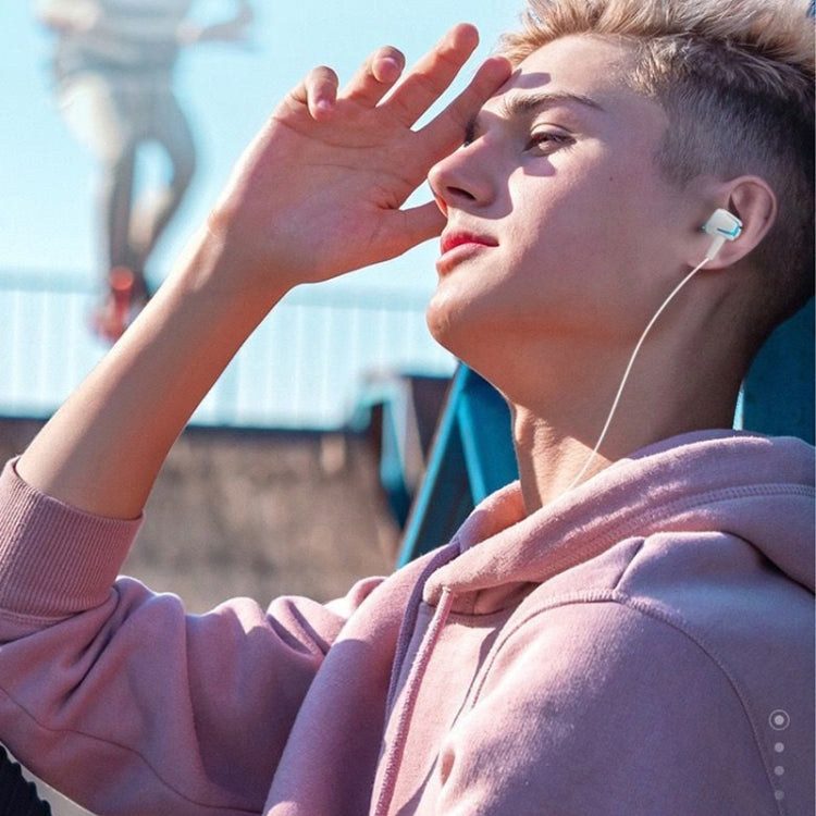 3.5mm Wired Earphone Earbuds Stereo Sound Metal Bass Headset with Mic for Smart Phone(Rose red) - In Ear Wired Earphone by PMC TechLife | Online Shopping South Africa | PMC TechLife