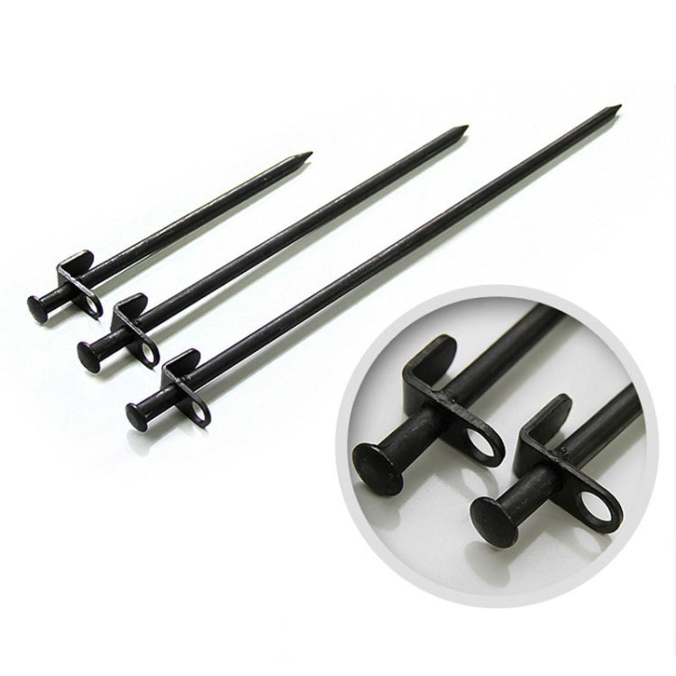 5 PCS Reinforced Long Outdoor Camping Tent Nail Steel Nails, Length:20cm - Tents & Accessories by PMC TechLife | Online Shopping South Africa | PMC TechLife