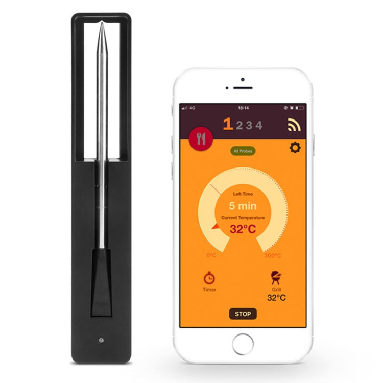 BBQ Kitchen Wireless Bluetooth Smart Food Oven Thermometer - free shipping - PMC TechLife - Order now!