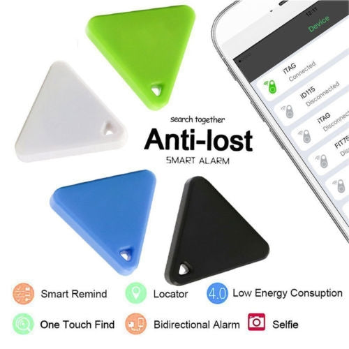 Pet Child Wallet Alarm Key Finder Mini Tag Smart Tracker Bluetooth GPS Locator Alarm Auto Car Pets Kids Motorcycle Trackers(Black) - free shipping - PMC TechLife - Order now!
