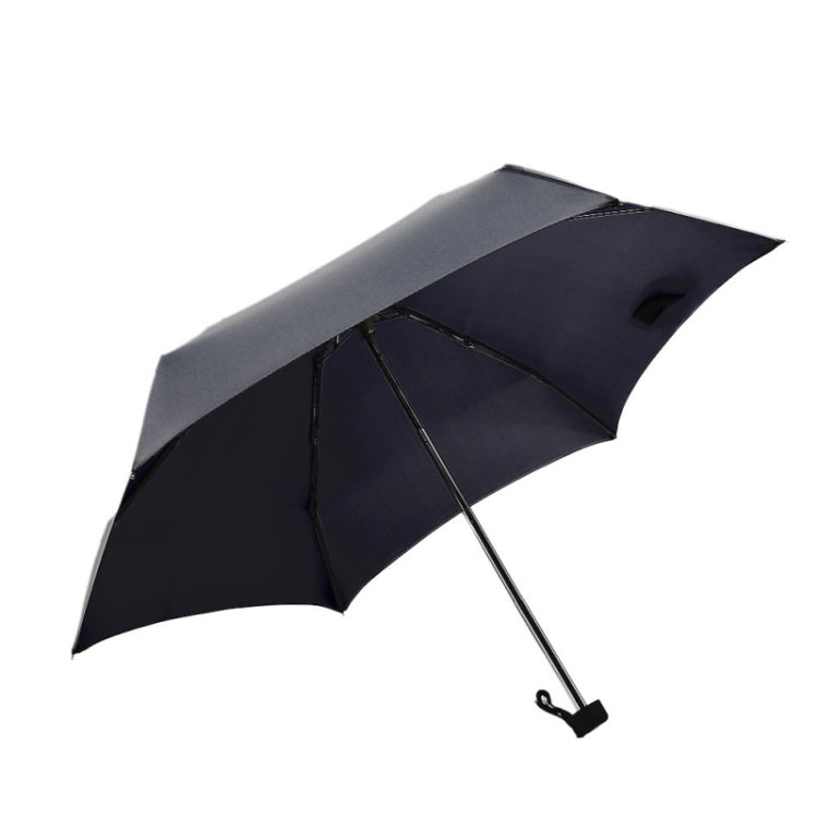 Mini Capsule Pocket Umbrella Windproof Foldable Travel Compact Umbrella(Black) - Umbrellas by PMC TechLife | Online Shopping South Africa | PMC TechLife | Buy Now Pay Later Mobicred