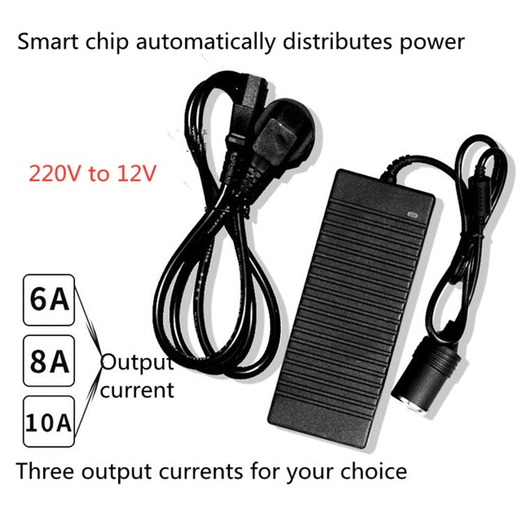 220V To 12V Power Converter 10A160W Car To Home Converter Dedicated Inverter for Car Refrigerator, Plug  Type:UK Plug - Step-down Transformer by PMC Jewellery | Online Shopping South Africa | PMC Jewellery
