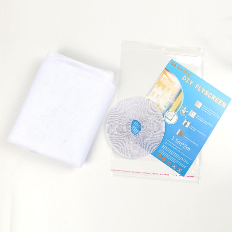 Fly Bug  Mosquito Net Door Window Net Netting Mesh Screen Curtain Protector Flyscreen Insect DIY, Size:1.3x1.5m(White) - free shipping - PMC TechLife - Order now!