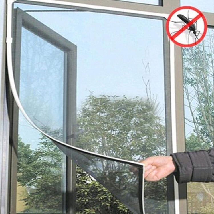 Fly Bug  Mosquito Net Door Window Net Netting Mesh Screen Curtain Protector Flyscreen Insect DIY, Size:1.3x1.5m(Black) - free shipping - PMC TechLife - Order now!