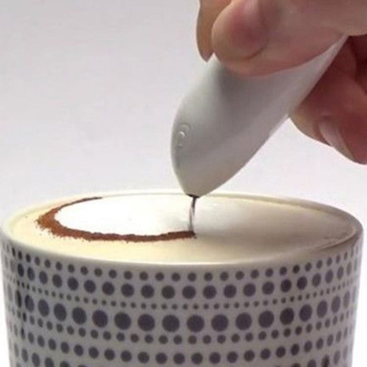 New Electric Latte Art Pen For Coffee Cake Pen For Spice Cake Decorating Pen Coffee Carving Pen Baking Pastry Tools(Red) - free shipping - PMC TechLife - Order now!