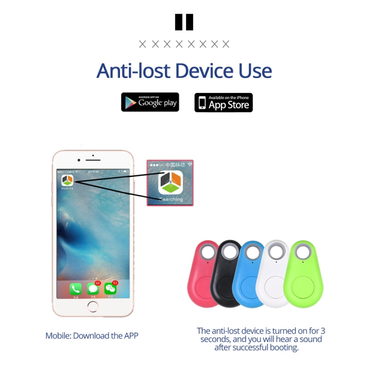 Keyfinder Wallet Dog Cat kids GPS locator anti lost keychain Smart Search Bluetooth Tracker Tag(White) - free shipping - PMC TechLife - Order now!