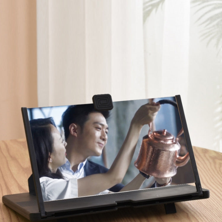 12 Inch Pull-Out Mobile Phone Screen Magnifier 3D Desktop Stand, Style:Blu-ray Model(Red) - Screen Magnifier by PMC TechLife | Online Shopping South Africa | PMC TechLife