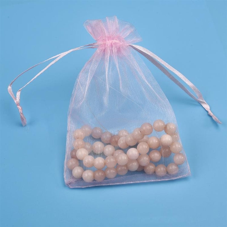 100 PCS Gift Bags Jewelry Organza Bag Wedding Birthday Party Drawable Pouches, Gift Bag Size:7X9cm(Black) - free shipping - PMC TechLife - Order now!