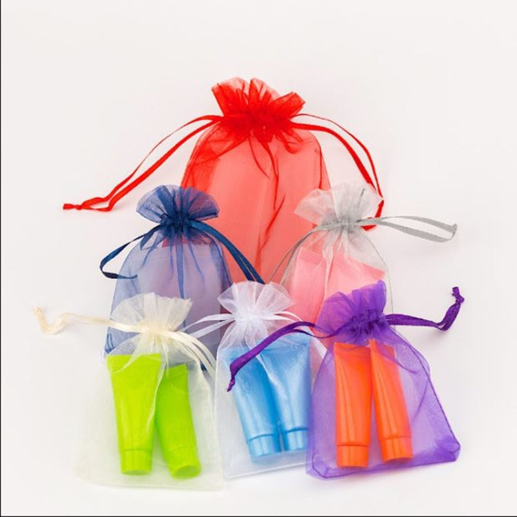 100 PCS Gift Bags Jewelry Organza Bag Wedding Birthday Party Drawable Pouches, Gift Bag Size:20x30cm(Lake Blue) - Gift Bags & Wrapping Supplies by PMC TechLife | Online Shopping South Africa | PMC TechLife | Buy Now Pay Later Mobicred