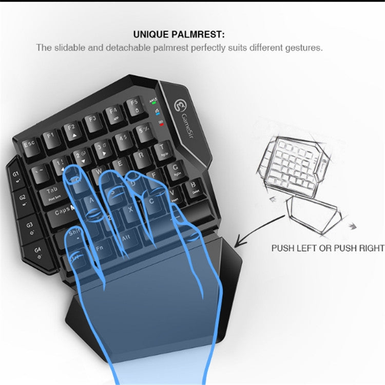 Gamesir VX Wireless Bluetooth Keyboard And Mouse Converter Is Suitable For  PS3 / Xbox / PS4/Switch - Gamepads by Gamesir | Online Shopping South Africa | PMC Jewellery