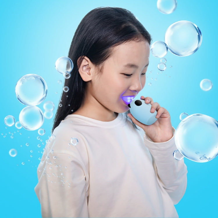 U-shaped Beauty Instrument Ultrasonic Vibration Tooth USB Charging Children Electric Toothbrush, Style:3- 7 years old(Blue) - free shipping - PMC TechLife - Order now!