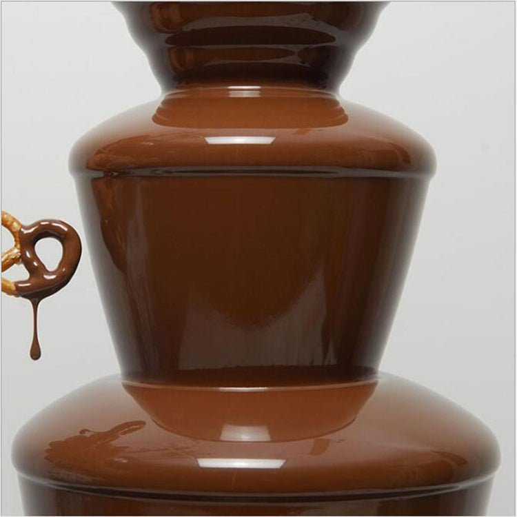 2 PCS 4 Layers Electrical Chocolate Fountain Chocolate Melt Fondue Waterfall Machine - Electric Skillets by PMC Jewellery | Online Shopping South Africa | PMC Jewellery