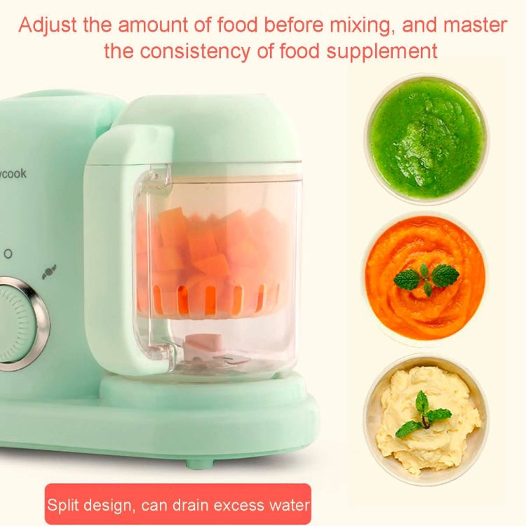 Multifunction Baby Food Cooking Maker Steamer Mixing Grinder Food Supplementary Machine EU Plug(Pink) - Stirrer & Squeezer by PMC TechLife | Online Shopping South Africa | PMC TechLife | Buy Now Pay Later Mobicred