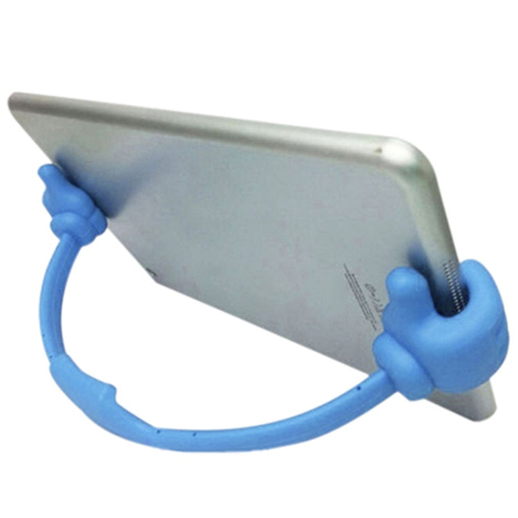 3 PCS Multifunction Universal Phone Holder Tablet PC Stand Lazy Bracket(Blue) - Desktop Holder by PMC Jewellery | Online Shopping South Africa | PMC Jewellery