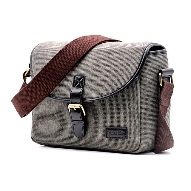 Retro Photo Camera Bag Case Cover For Canon EOS 200D 77D 7D 80D 800D 1300D 6D 70D 760D 750D 700D 600D 100D 1200D 1100D SX540(Gray) - free shipping - PMC TechLife - Order now!