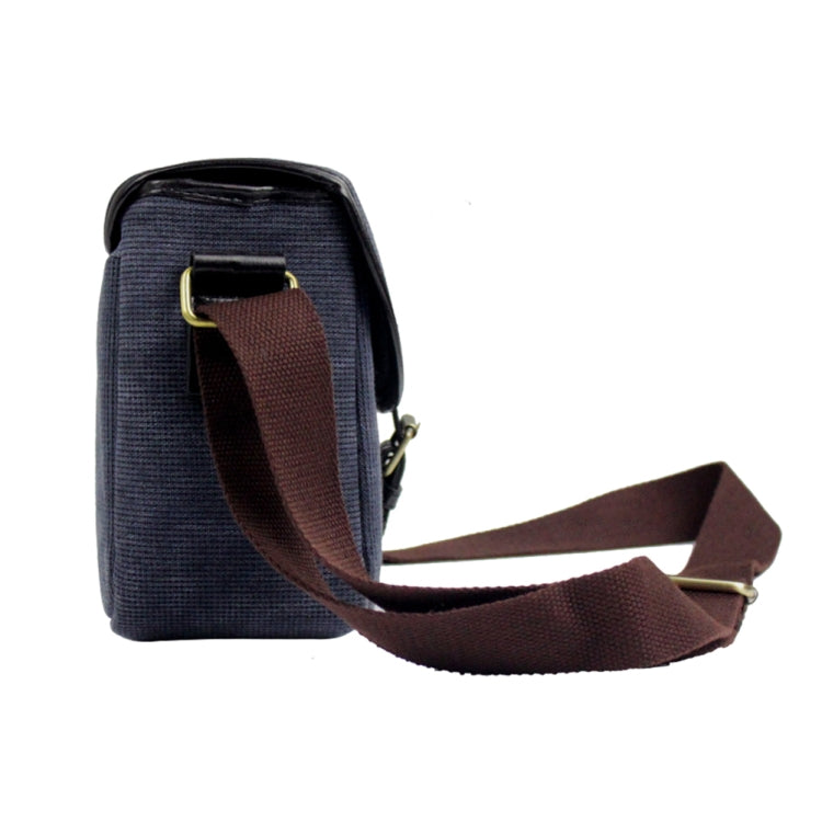 Retro Photo Camera Bag Case Cover For Canon EOS 200D 77D 7D 80D 800D 1300D 6D 70D 760D 750D 700D 600D 100D 1200D 1100D SX540(Blue) - Strap Satchel by PMC TechLife | Online Shopping South Africa | PMC TechLife