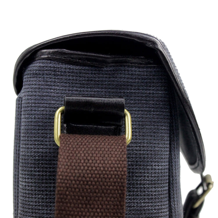 Retro Photo Camera Bag Case Cover For Canon EOS 200D 77D 7D 80D 800D 1300D 6D 70D 760D 750D 700D 600D 100D 1200D 1100D SX540(Blue) - Strap Satchel by PMC TechLife | Online Shopping South Africa | PMC TechLife