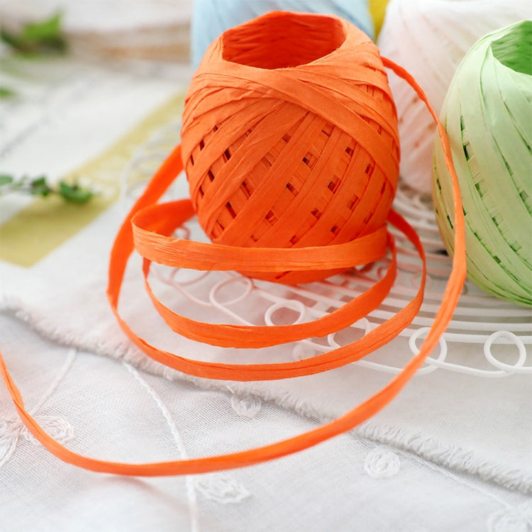 20M Paper Rope Raffia Ribbon Natural Lace Rope Gift Box Wrapping DIY Decoration(Light Blue) - Ribbons by PMC TechLife | Online Shopping South Africa | PMC TechLife | Buy Now Pay Later Mobicred