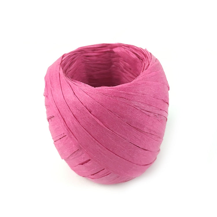20M Paper Rope Raffia Ribbon Natural Lace Rope Gift Box Wrapping DIY Decoration(Pink) - Ribbons by PMC TechLife | Online Shopping South Africa | PMC TechLife | Buy Now Pay Later Mobicred