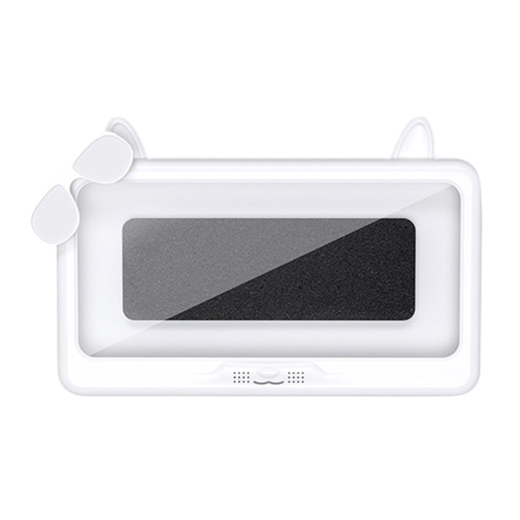 Bathroom Waterproof Mobile Phone Holder Bathing Watch TV Removable Touch Screen Phone Case(White) - Hand-Sticking Bracket by PMC Jewellery | Online Shopping South Africa | PMC Jewellery