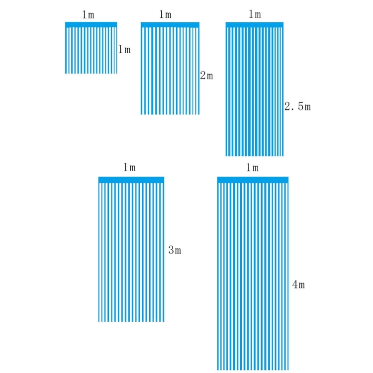 2 PCS Laser Rain Tinsel Foil Curtain Birthday Party Decoration Tassel Wall, Size:1x2.5m(Light blue) - Holiday Decorations by PMC TechLife | Online Shopping South Africa | PMC TechLife | Buy Now Pay Later Mobicred