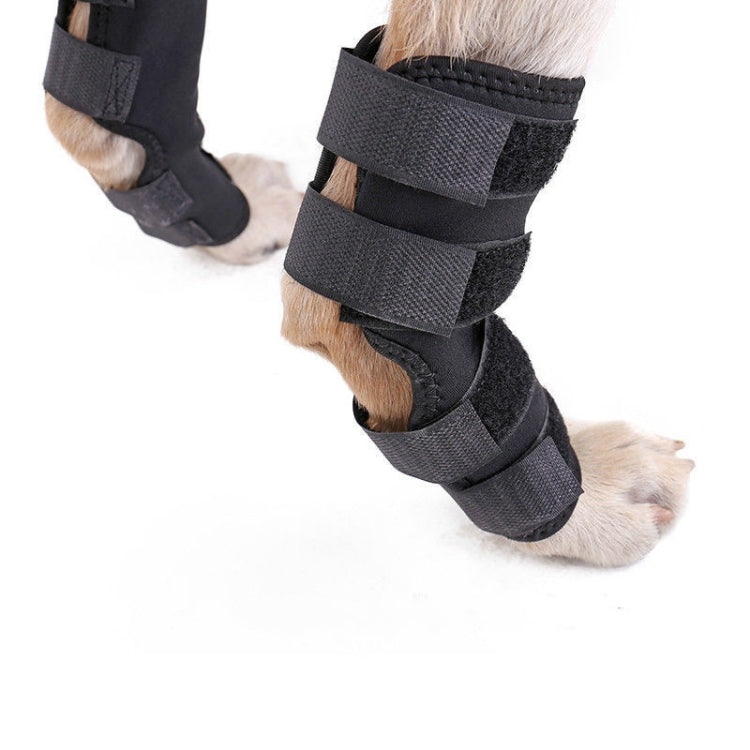 DogLemi PD60041 Dog Hock Brace Pet Supportive Rear Dog Compression Leg Joint Wrap Protects Wounds and Injury, Size:XL - Protective & Protection by PMC TechLife | Online Shopping South Africa | PMC TechLife | Buy Now Pay Later Mobicred