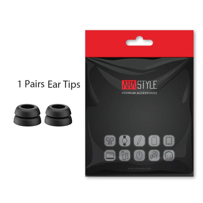 For Samsung Galaxy Buds Pro AhaStyle PT168 Silicone Earphone Earcups, Size:L(Black) - Anti-dust & Ear Caps by AhaStyle | Online Shopping South Africa | PMC Jewellery