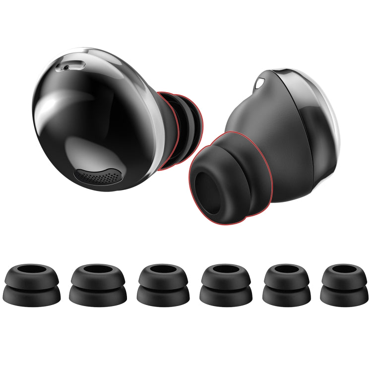 For Samsung Galaxy Buds Pro AhaStyle PT168 Silicone Earphone Earcups, Size:S+M+L(Black) - Anti-dust & Ear Caps by AhaStyle | Online Shopping South Africa | PMC Jewellery