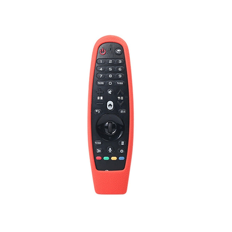 Suitable for LG Smart TV Remote Control Protective Case AN-MR600 AN-MR650a Dynamic Remote Control Silicone Case(Red) - Remote Control Covers by PMC Jewellery | Online Shopping South Africa | PMC Jewellery