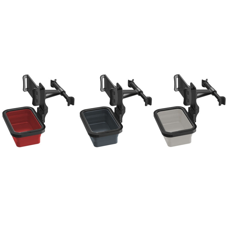 CHZ-12 Car Rear Pillow Telescopic Bracket Car Seat Phone Holder(Red) - Car Holders by PMC TechLife | Online Shopping South Africa | PMC TechLife