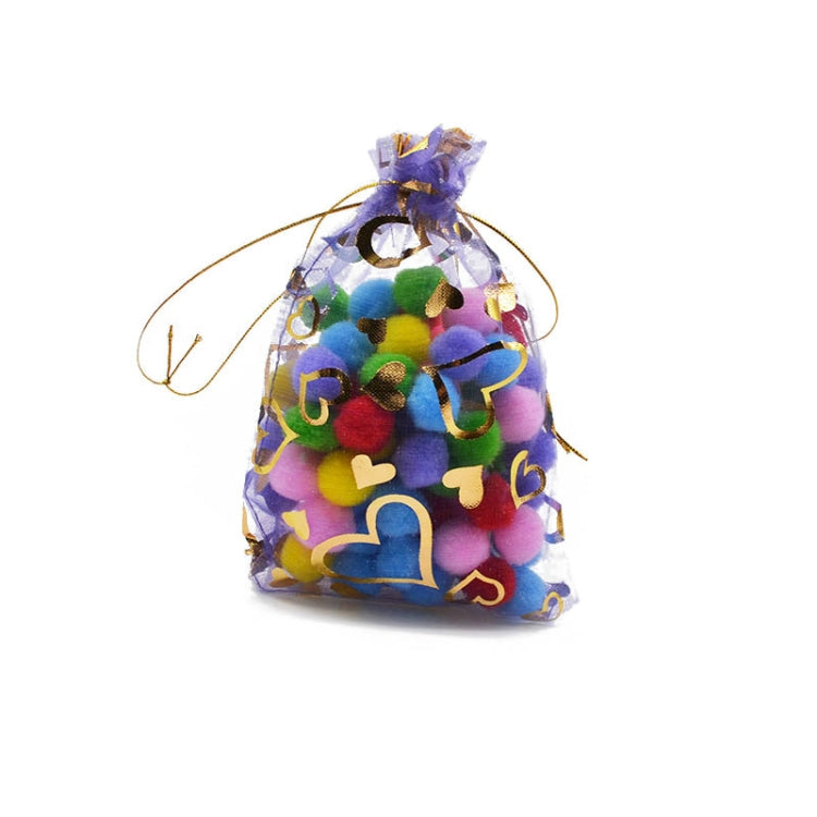100 PCS Gift Pouches Bag Organza Bags Jewelry Candy Packaging Bags, Size:17x23cm(Light Purple) - free shipping - PMC TechLife - Order now!