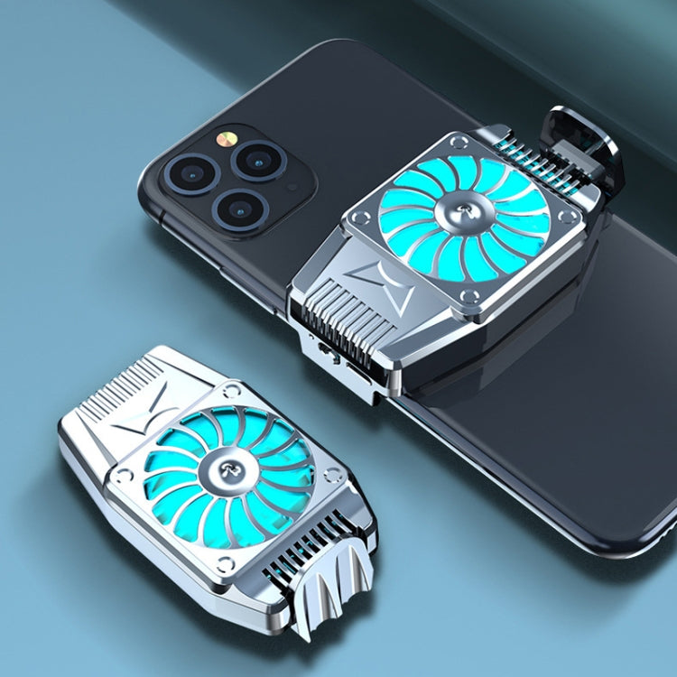 H15 Mobile Phone Radiator Semiconductor Rapid Cooling Portable Peripheral Cooling Mobile Phone Radiator Plug-in Models(Silver) - free shipping - PMC TechLife - Order now!