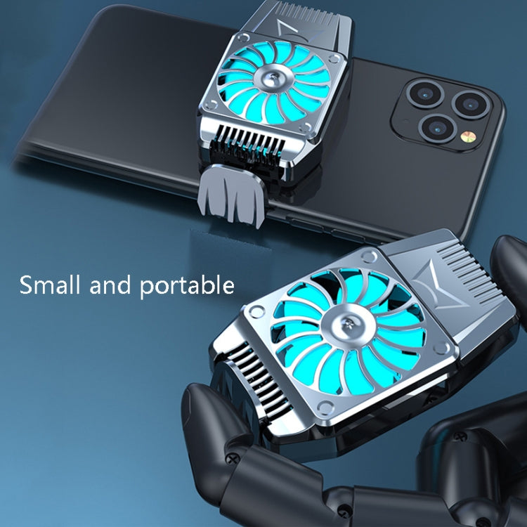 H15 Mobile Phone Radiator Semiconductor Rapid Cooling Portable Peripheral Cooling Mobile Phone Radiator Battery Models(Black) - free shipping - PMC TechLife - Order now!