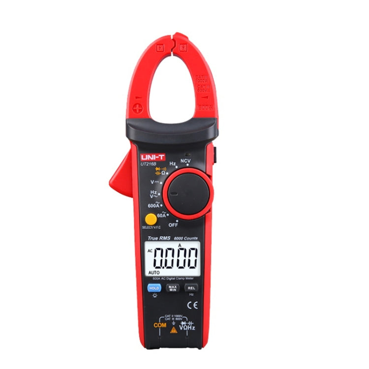UNI-T UT216B 600A Digital Clamp Meter AC DC Voltage Detector - free shipping - PMC TechLife - Order now!