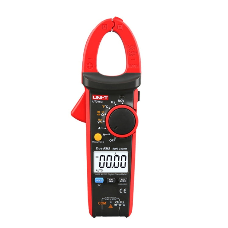 UNI-T UT216C 600A Digital Clamp Meter AC DC Voltage Detector - free shipping - PMC TechLife - Order now!
