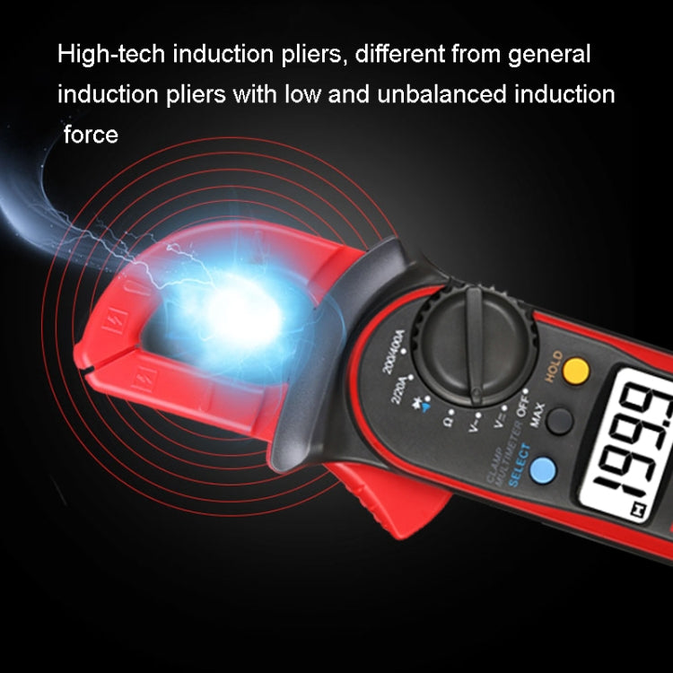 UNI-T UT201 400A Digital Clamp Multimeter AC/DC Voltage Detector - free shipping - PMC TechLife - Order now!