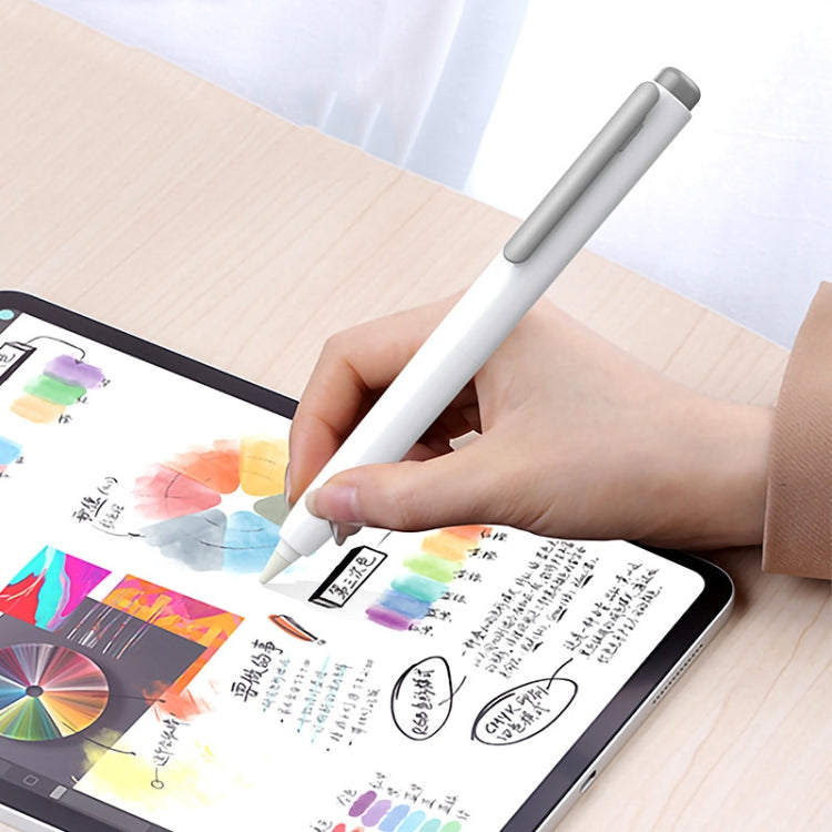 Automatic Retractable Stylus Pen Case For Apple Pencil 2(Pink) - Pencil Accessories by PMC TechLife | Online Shopping South Africa | PMC TechLife | Buy Now Pay Later Mobicred