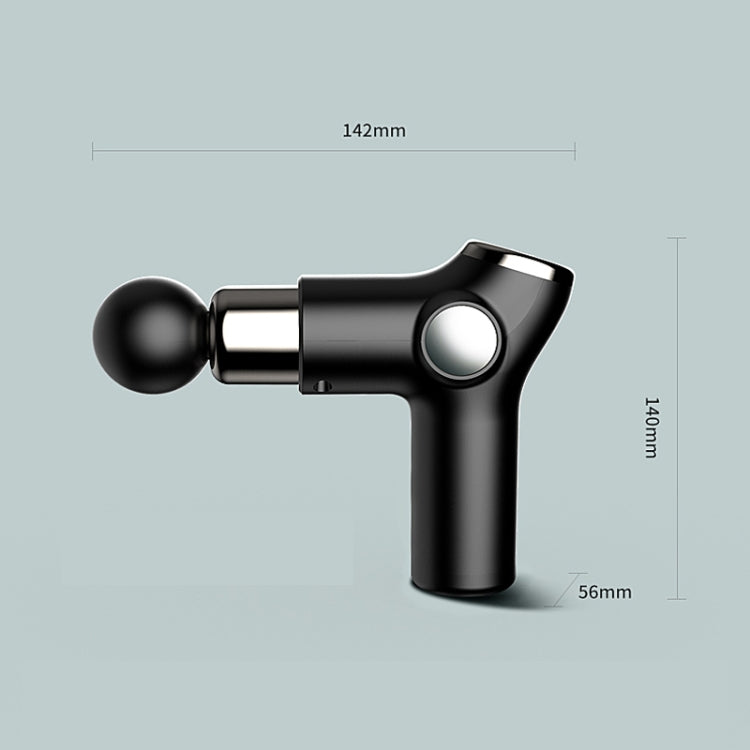 K515 Mini Fascia Gun Fitness Relax Muscle Massage Gun(LCD Version 32 Gears (Black)) - free shipping - PMC TechLife - Order now!