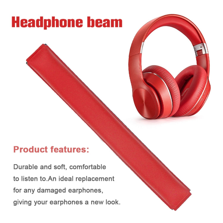 Protein Skin Headband Pad For Edifier W820BT / W828NB(Red) - Earmuff & Pad by PMC TechLife | Online Shopping South Africa | PMC TechLife
