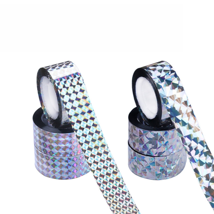 2rolls  4.8 x 50m Double-sided Bird Repeller Ribbon Anti Bird Tape Flashing Reflective Bird Repellent(Laser Frid) - free shipping - PMC TechLife - Order now!