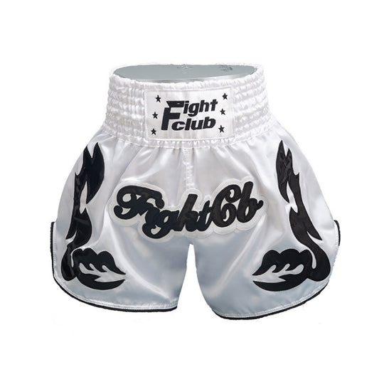 ZhuoAo Muay Thai/Boxing/Sanshou/Fighting Shorts for Men and Women, Size:XS(White Cool) - Sportswear by ZhuoAo | Online Shopping South Africa | PMC Jewellery