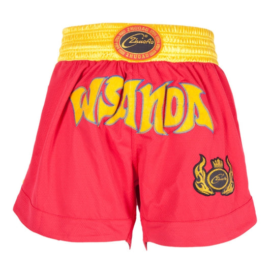 ZhuoAo Muay Thai/Boxing/Sanshou/Fighting Shorts for Men and Women, Size:XXL(Quick Dry Sanda Red) - Sportswear by ZhuoAo | Online Shopping South Africa | PMC Jewellery